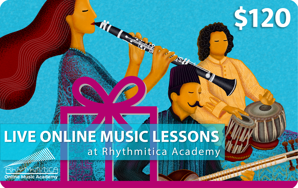 Online Music Lessons - Gift Card