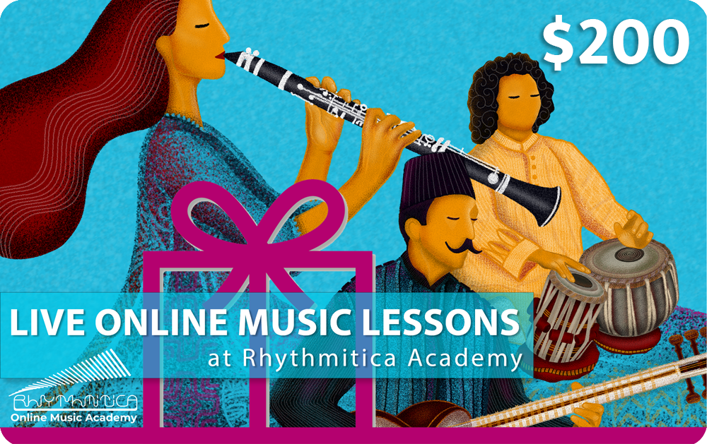 Online Music Lessons - Gift Card